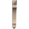 Ekena Millwork Legacy Arts & Crafts Smooth Bracket, Douglas Fir, 5 1/2"W x 32"D x 40"H BKT06X32X40LEC03SDF - alternate 2